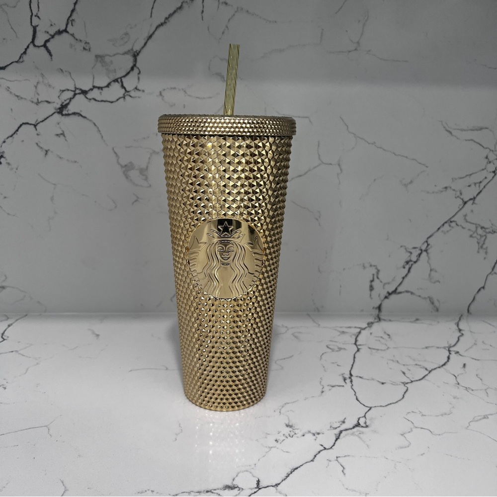 Starbucks Gold Bling studded Venti 24oz Tumbler